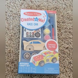 Melissa & Doug wooden race car kit